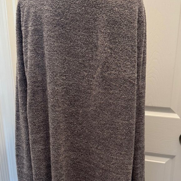 Barefoot Dreams Cozychic Lite L/XL Women's Cardigan, Gray - Picture 3 of 5